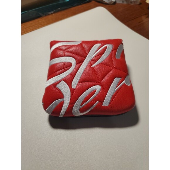 Spider GT Square Putter Cover With Magnetic Closing Lid Giant Print Web Design - Picture 7 of 10